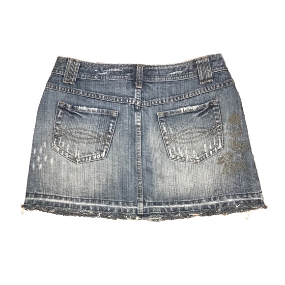 rave r4r jeans denim mini skirt - Picture 2 of 3